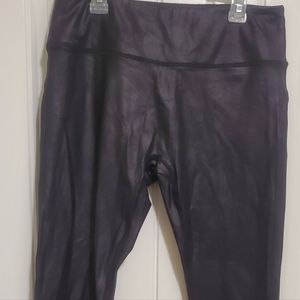 Leather look Leggings